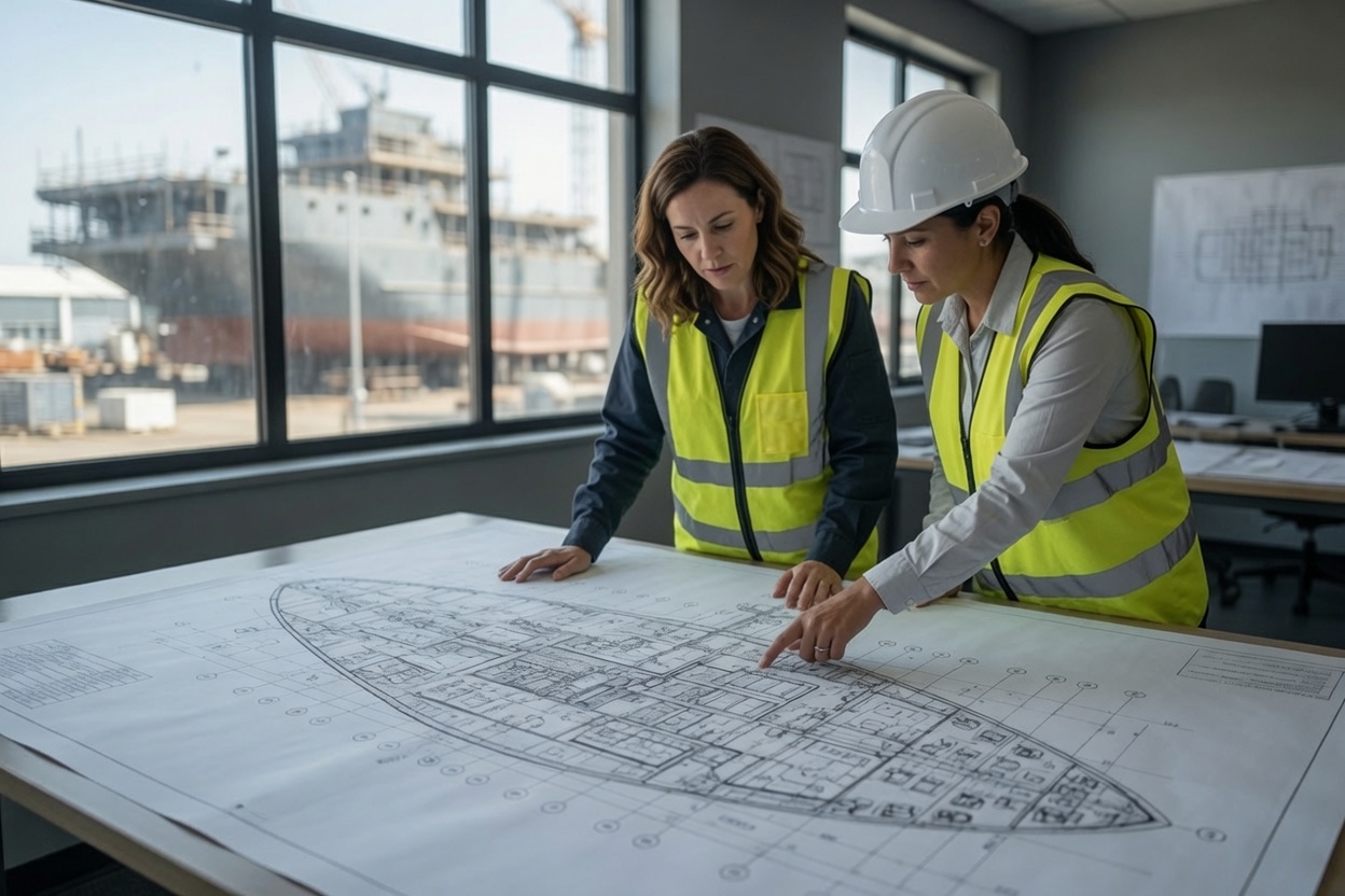Reading a Ship's General Arrangement for Planners